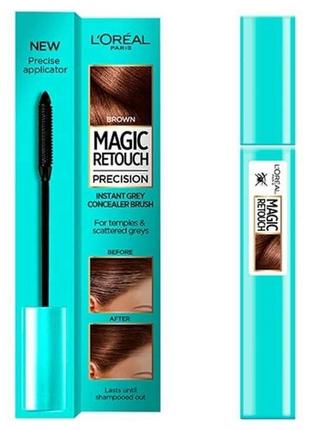 Brown precision instant grey concealer brush
туш для волосся1 фото