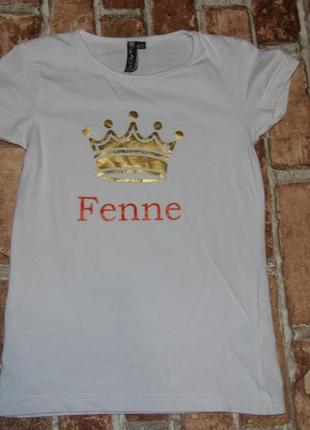 Футболка девочке 6 - 7 лет