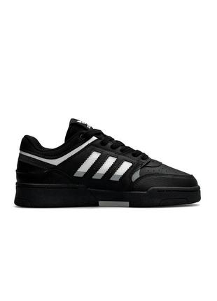 Мужские кроссовки red adidas originals drop step black