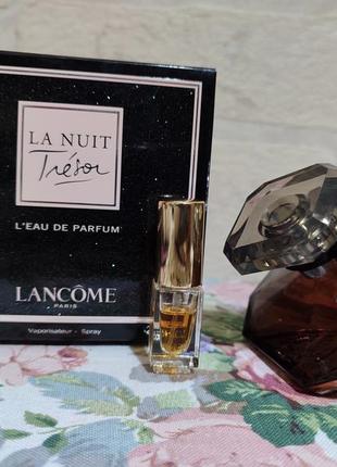 Lancome la nuit tresor, рарф.вода для деток, разпил визу 3мл