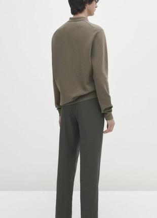 Новый мужской свитер поло massimo dutti4 фото