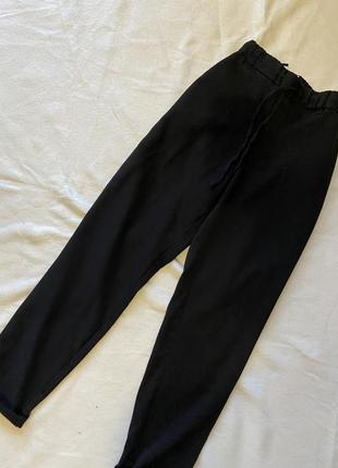 Базовые классические черные брюки3 фото
