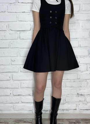 Трендовый сарафан с жилеткой