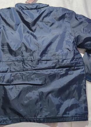 Чоловіча куртка вітрозахисна point line, розмір l, темно синя9 фото