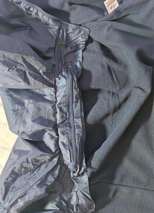 Чоловіча куртка вітрозахисна point line, розмір l, темно синя5 фото