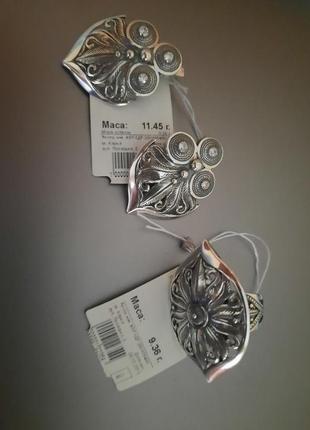 Вау! невероятный серебряный комплект в восточном стиле, серебро 925