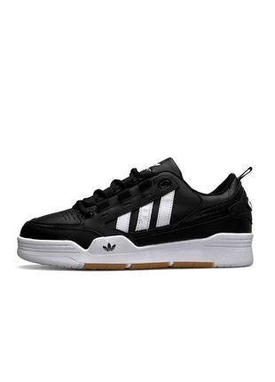 📊чоловічі кросівки adidas originals adi2000 black white gum