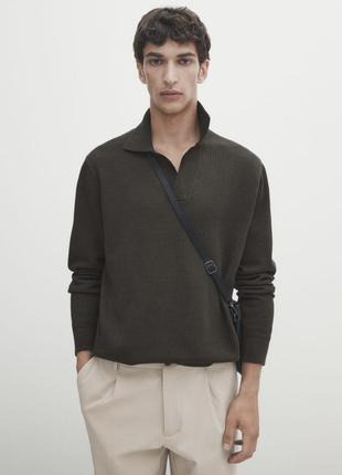 Новый мужской свитер massimo dutti