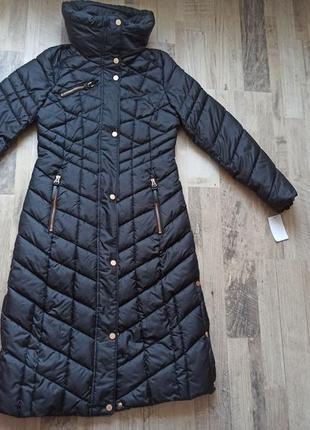 Зимнее длинное пальто сша оригинал, размер xs