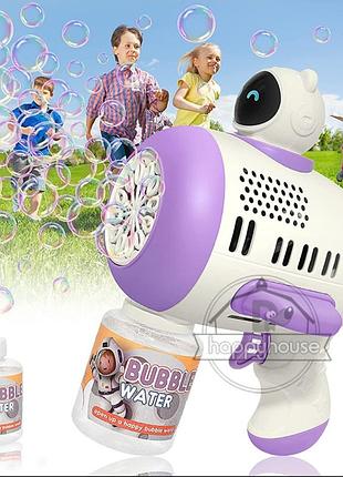 Пистолет, генератор с мыльными пузырями bubble gum