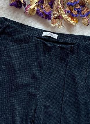 Классические прямые брюки с завышенной талией и кантами, класичничное прямое брюки с завишенной талией2 фото