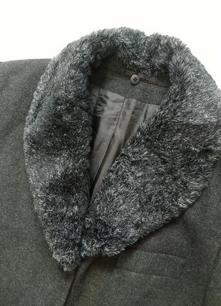 Довге вовняне пальто yessica3 фото