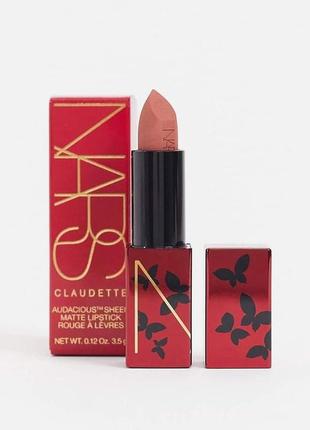 Nars: audacious lipstick (augustine)
атласная помада1 фото