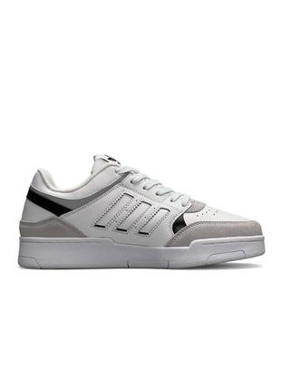 📊чоловічі кросівки adidas originals drop step white gray8 фото