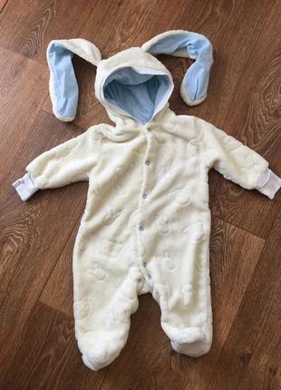 Человечек 0-3 мес зайка