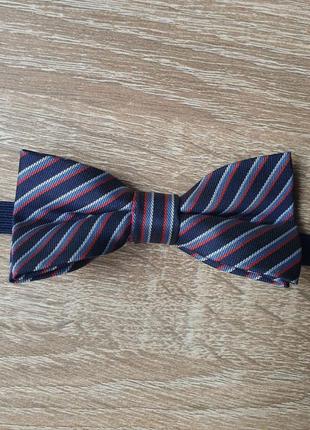 H&amp;m - бабочка галстук детский - 6 см - в полоску3 фото