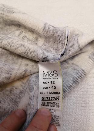 Стильний джемпер/светр/светрик/лонгслів marks and spencer. англія.6 фото