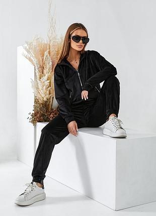 Велюровый костюм люкс качества королевский велюр спортивный костюм для прогулки