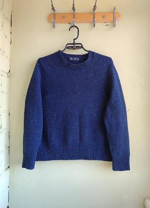 Оригинальный свитер джемпер пуловер от бренда m&s collection шерсть