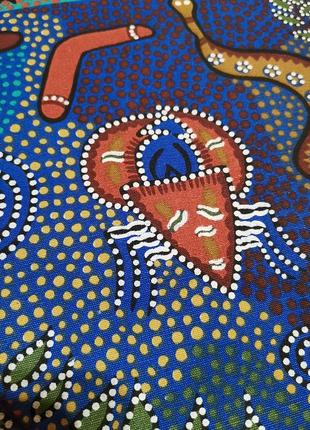 Картина на хлопковой ткани, декор от австралийского дизайнера. австралия4 фото