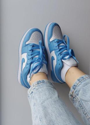 Женские кроссовки jordan 1 retro low люкс качество4 фото