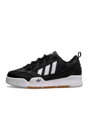 🫰жіночі кросівки adidas originals adi2000 black white