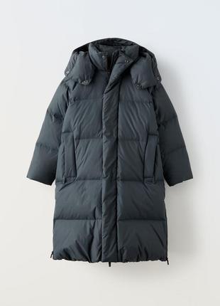 Зимнее пальто для мальчика 8-9 лет zara испания размер 1341 фото