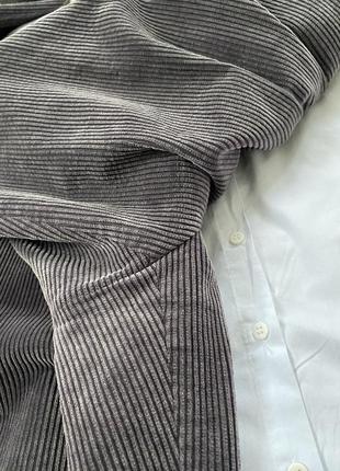 Стильные вельветовые штаны с защипами ,qudro,p38-409 фото