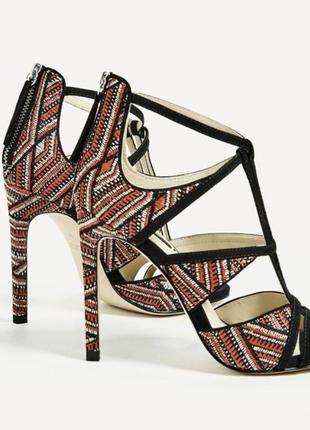 Zara босоножки