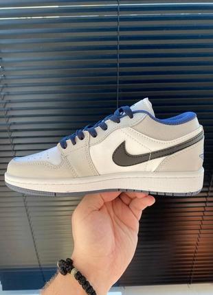 Женские кроссовки jordan 1 retro low люкс качество3 фото