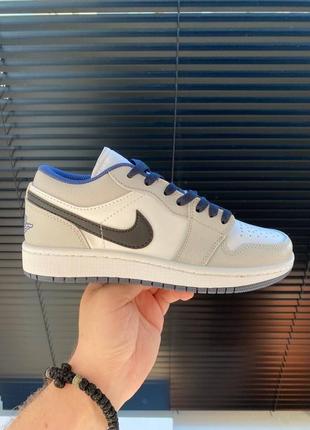 Женские кроссовки jordan 1 retro low люкс качество