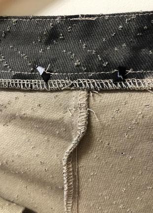 Брюки широкі карго вільні штани широкі з карманами джинси мілітарі6 фото