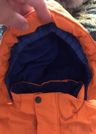 Яркая зимняя термо куртка размер 98-110  германия kiki&koko3 фото