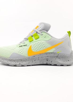 Nike pegasus trail бирюзовые кроссовки женские сетка текстиль легкие демисезон низкие демисезонные весенние летние отменные качество