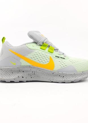 Nike pegasus trail бирюзовые кроссовки женские сетка текстиль легкие демисезон низкие демисезонные весенние летние отменные качество6 фото