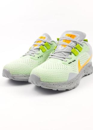 Nike pegasus trail бирюзовые кроссовки женские сетка текстиль легкие демисезон низкие демисезонные весенние летние отменные качество9 фото