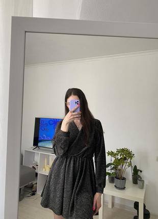 Платье вечернее люрекс блестящее