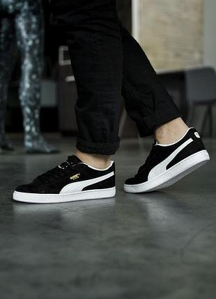 puma suede black