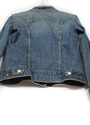 Gap stretch denim джинсова куртка жіноча джинсівка розмір s-m6 фото