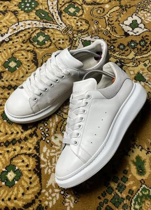 Взуття alexander mcoueen oversized sneaker 'lead crocodile'