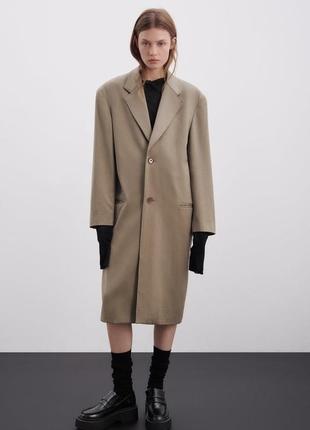 Жакет пальто тренч плащ піджак zara