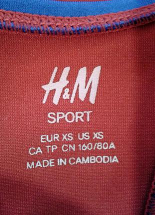 Спортивная майка h&m sport, размер xs5 фото