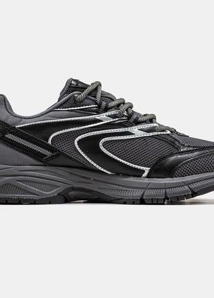 Чоловічі кросівки saucony cohesion 2k black silver чорного з сріблястим кольорів3 фото