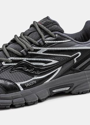 Чоловічі кросівки saucony cohesion 2k black silver чорного з сріблястим кольорів5 фото