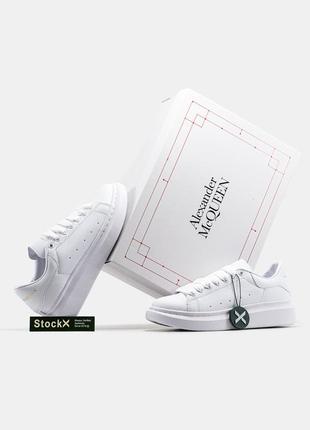 Жіночі кросівки alexander mcqueen white білого кольору