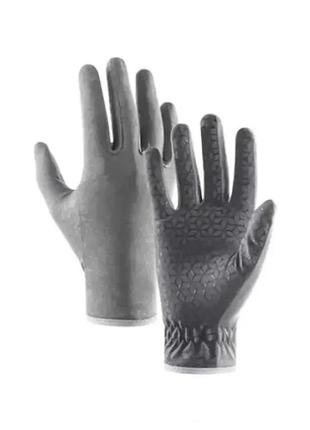 Перчатки спортивные thin gloves gl09-t m nh21fs035 серый