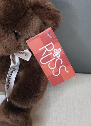 М'яка колекційна іграшка ведмедик russ amore5 фото