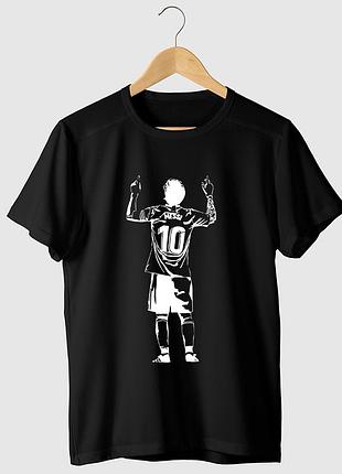 Футболка з принтом с мессі. футбол