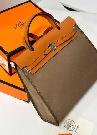 Женская сумка в стиле hermes herbag