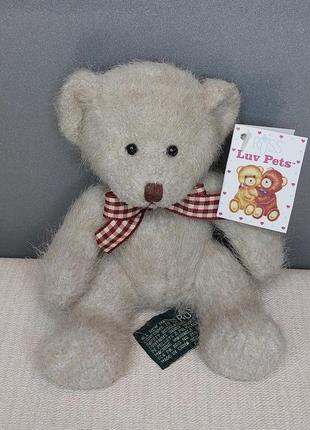 Колекційна іграшка ведмедик russ bear "cameron" з мохеровим хутром1 фото